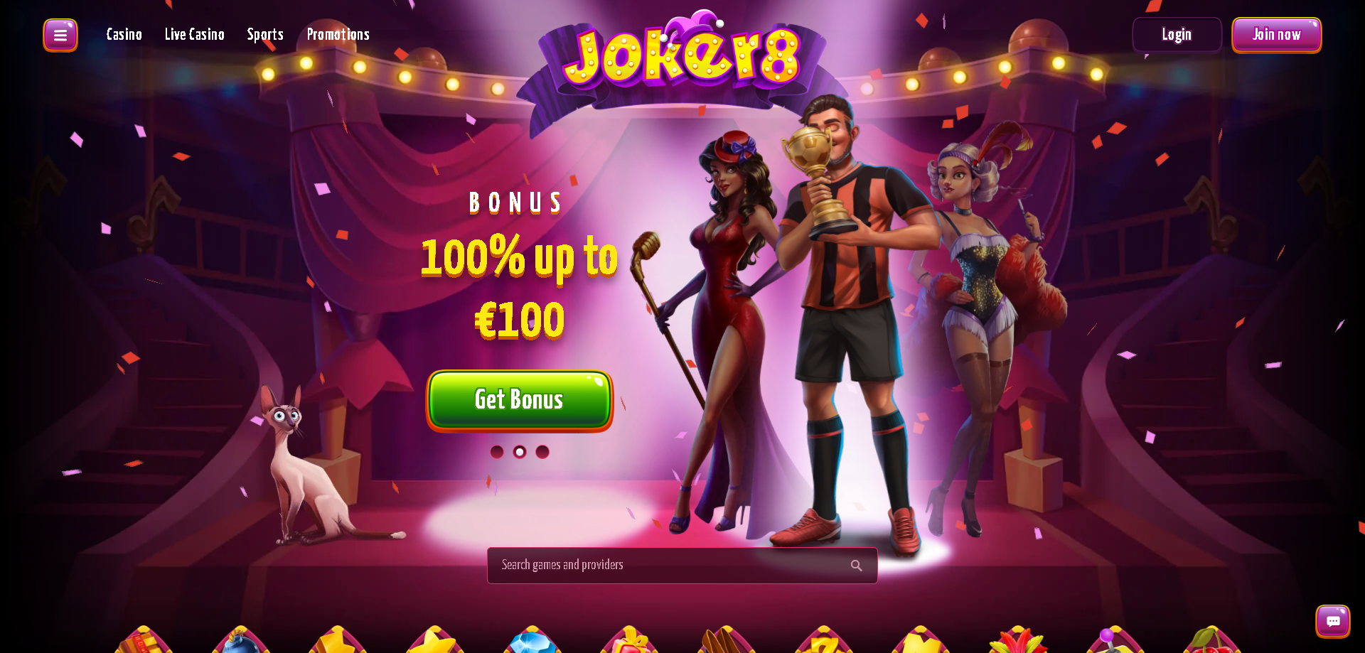 Joker8 Online Καζίνο